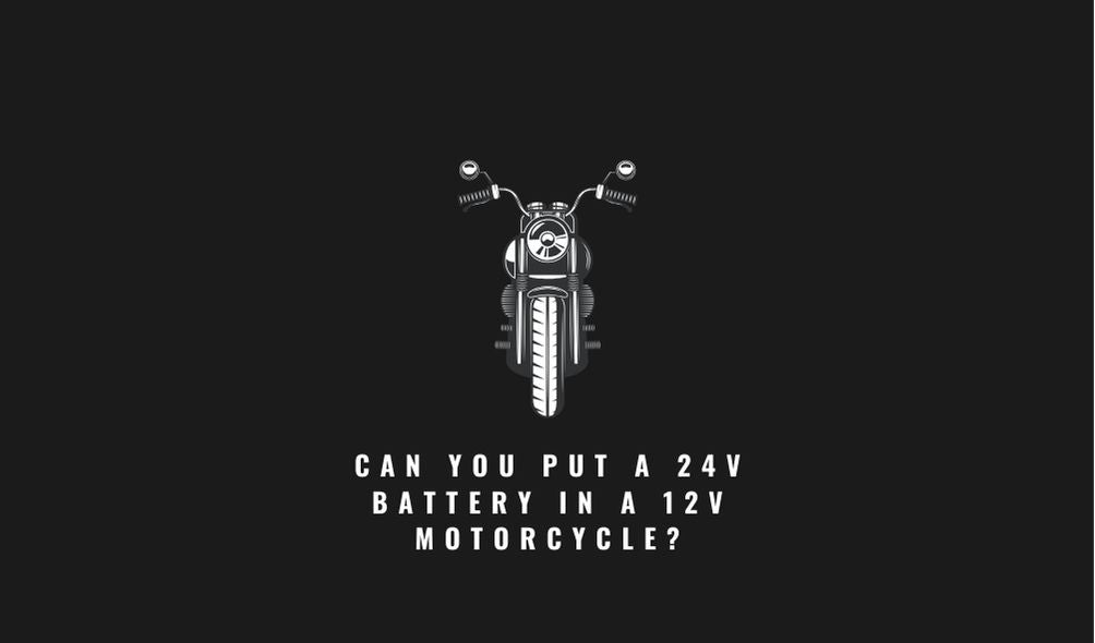Can You Put a 24V Battery in a 12V Motorcycle?