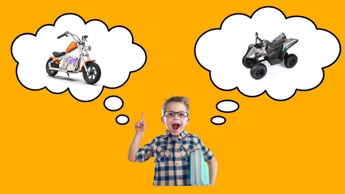 Kids Motorcycle vs. ATV: Which One for Your Child?