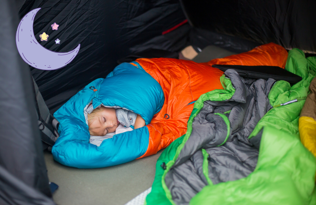 Making Camping Comfortable for Kids to Sleep Soundly