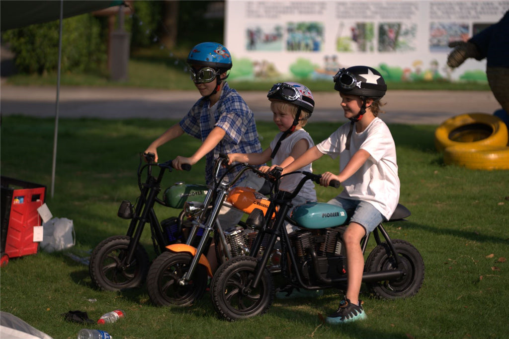 Can Your Child's Motorcycle Be Driven on Grass?