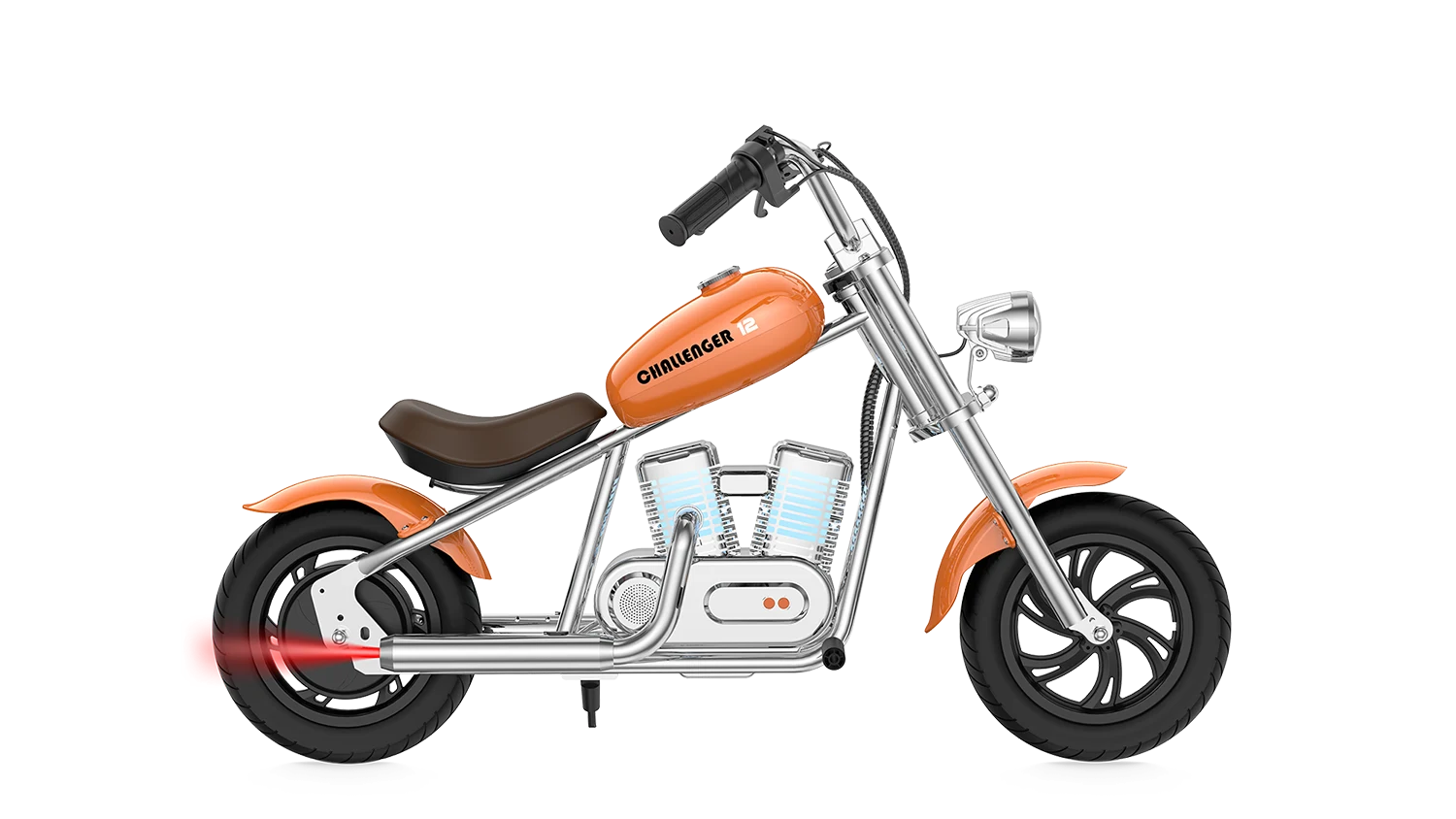 HYPER GOGO Cruiser 12 Plus Premium Junior Chopper E motorcycle for Kids