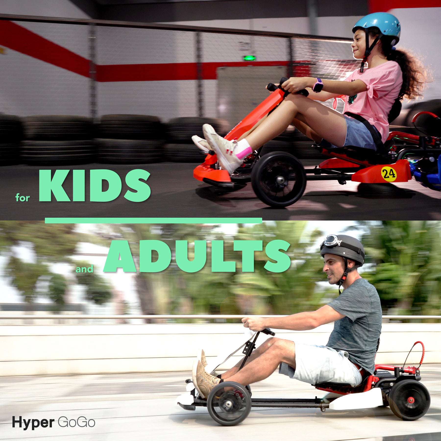 GoKart Kit fits any Hoverboard Hyper GoGo HYPER GOGO